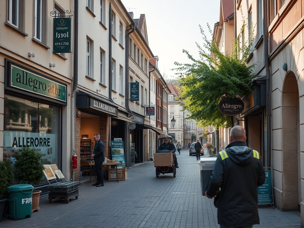 One Box punkt odbioru Allegro Delivery w Rypin — nowe miejsca pracy w logistyce