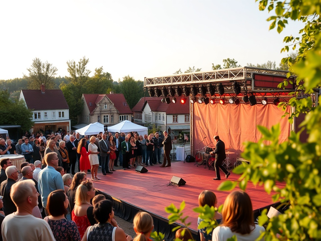 Plakat informacyjny o projektach kulturalnych 'Pan Ryba (dubbing)' i 'Hail Mary' w Lisinach, Rypin